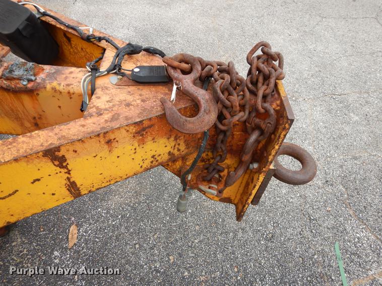 image for item DA1360 1987 Butler HWSC10 reel trailer