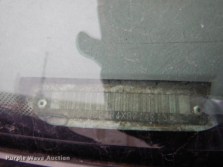 image for item DA1361 1999 Chevrolet C2500 pickup truck