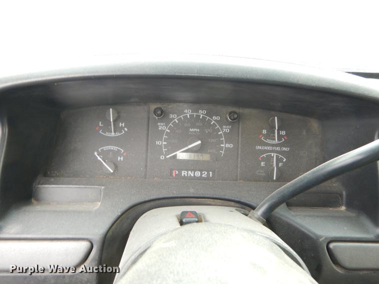 image for item DA1367 1995 Ford F350  XL Super Duty Crew Cab utility bed truck