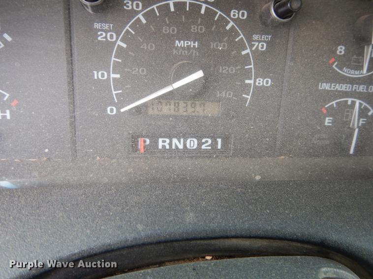 image for item DA1367 1995 Ford F350  XL Super Duty Crew Cab utility bed truck