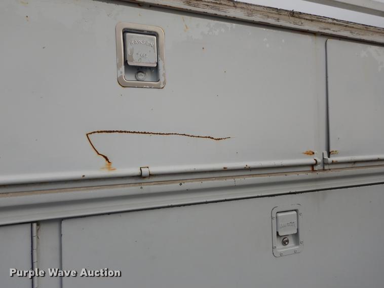 image for item DA1367 1995 Ford F350  XL Super Duty Crew Cab utility bed truck