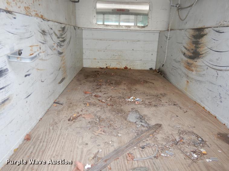 image for item DA1367 1995 Ford F350  XL Super Duty Crew Cab utility bed truck