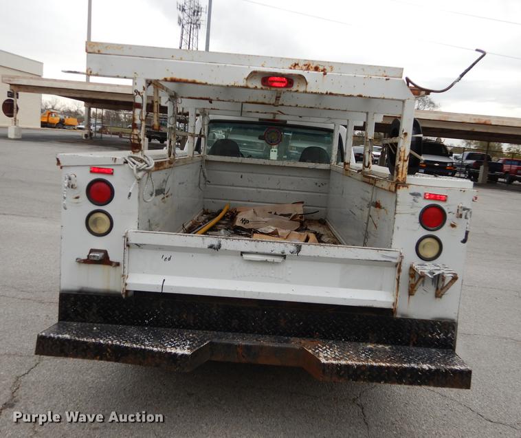 image for item DA1373 1995 Ford F250 Super Duty utility bed truck