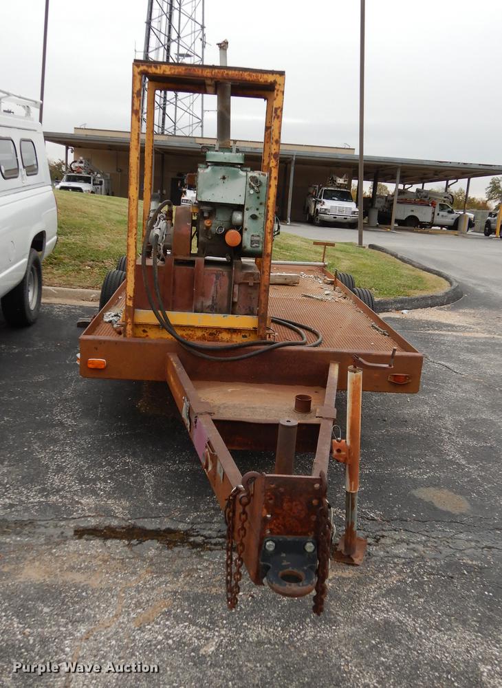 image for item DA1378 1973 Reids M6 equipment trailer