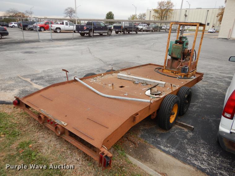 image for item DA1378 1973 Reids M6 equipment trailer
