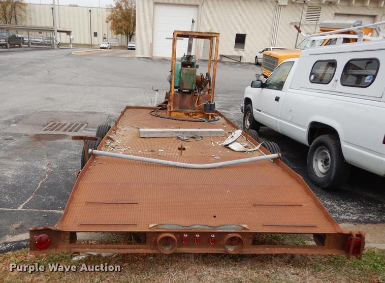 image for item DA1378 1973 Reids M6 equipment trailer