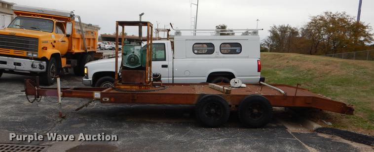 image for item DA1378 1973 Reids M6 equipment trailer