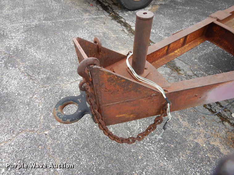 image for item DA1378 1973 Reids M6 equipment trailer