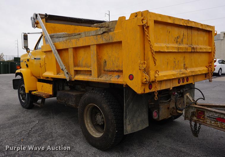 image for item DA1380 1989 Chevrolet Kodiak dump truck