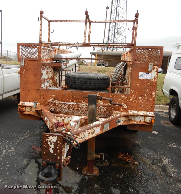 image for item DA1381 1990 Butler BC2012T utility trailer