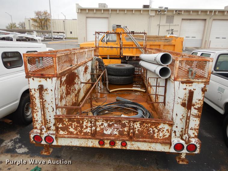 image for item DA1381 1990 Butler BC2012T utility trailer