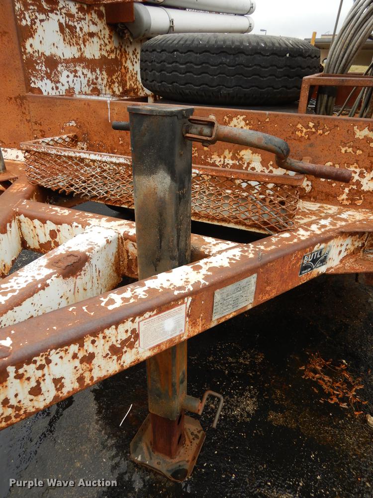 image for item DA1381 1990 Butler BC2012T utility trailer