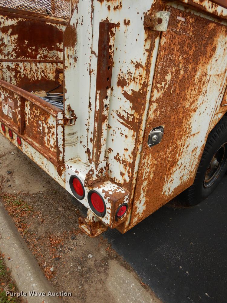 image for item DA1381 1990 Butler BC2012T utility trailer