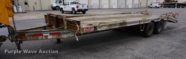 image for item DA1383 1994 CZ CZ20KT equipment trailer