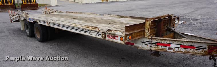 image for item DA1383 1994 CZ CZ20KT equipment trailer