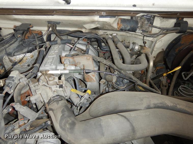 image for item DA1384 1989 Ford F350 Super Duty flatbed pickup truck