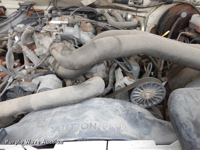 image for item DA1384 1989 Ford F350 Super Duty flatbed pickup truck