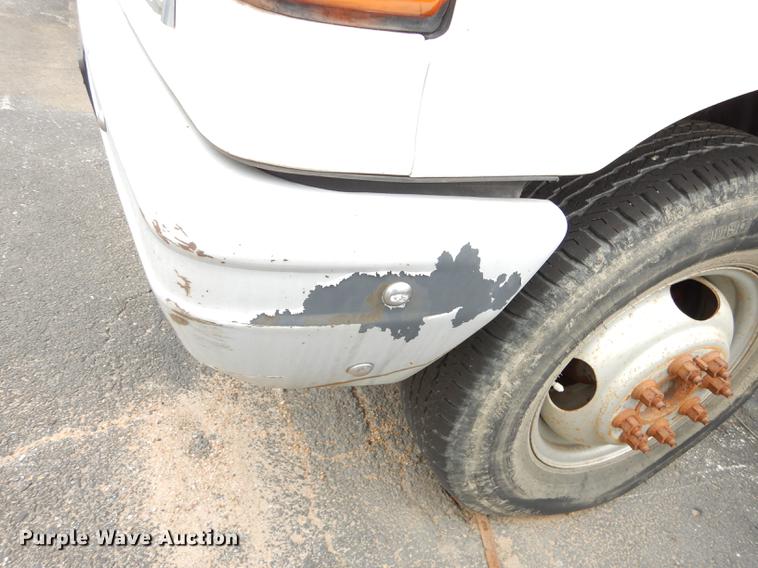 image for item DA1384 1989 Ford F350 Super Duty flatbed pickup truck