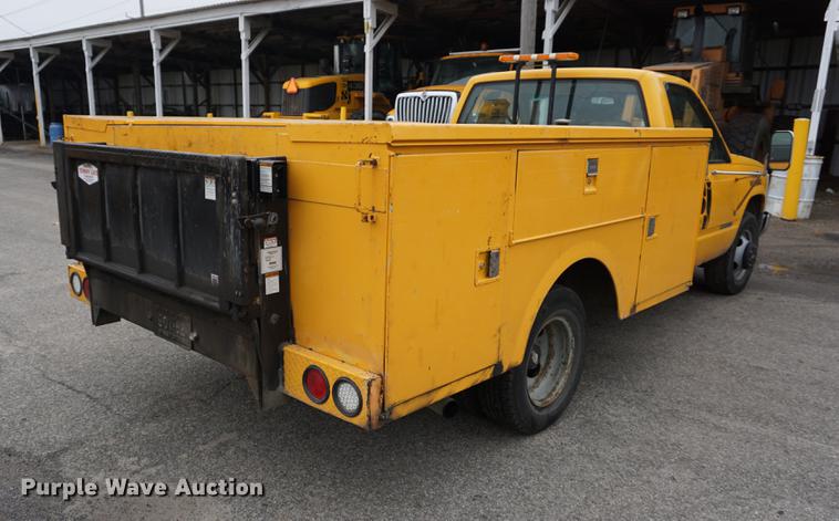 image for item DA1450 1994 Chevrolet 3500 utility bed pickup truck