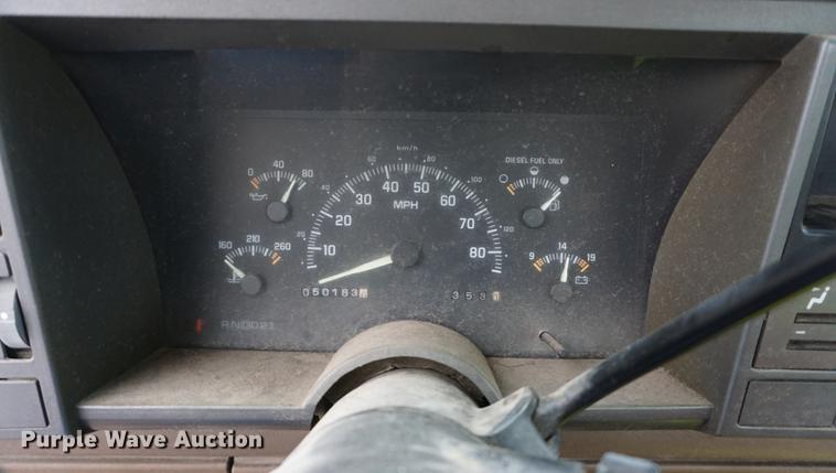 image for item DA1450 1994 Chevrolet 3500 utility bed pickup truck