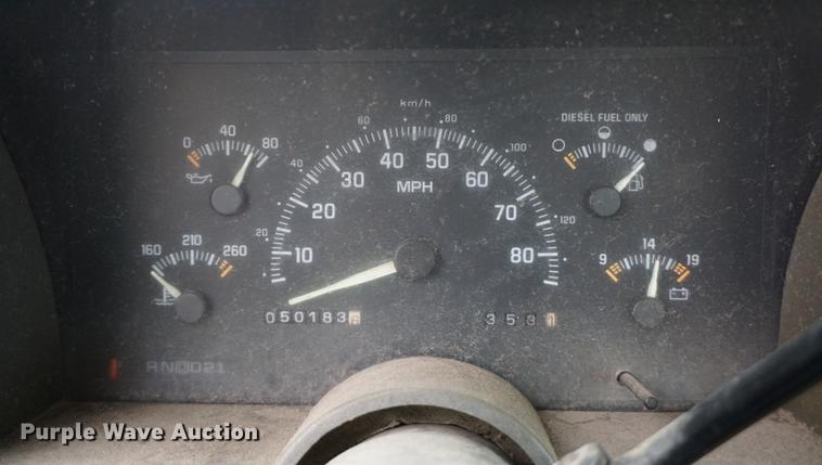 image for item DA1450 1994 Chevrolet 3500 utility bed pickup truck