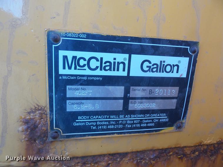 image for item DA6526 2002 International 4900 dump truck