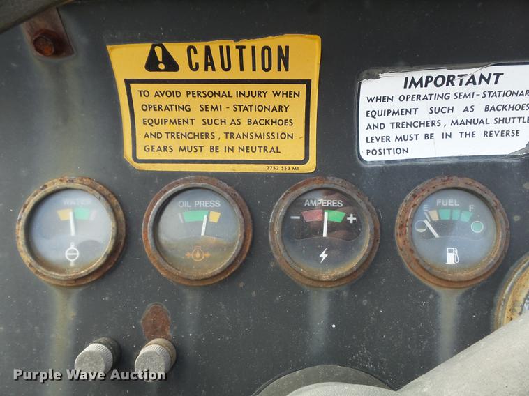 image for item DB6340 1979 Massey-Ferguson 30B backhoe