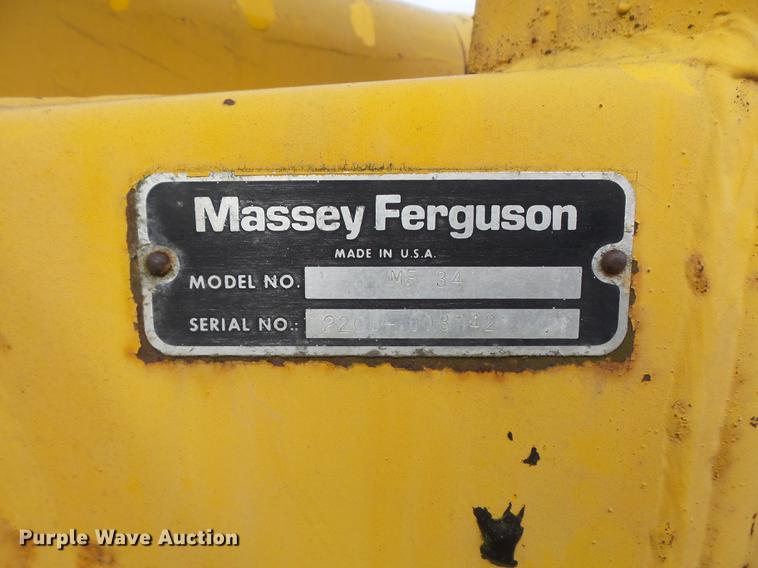 image for item DB6340 1979 Massey-Ferguson 30B backhoe