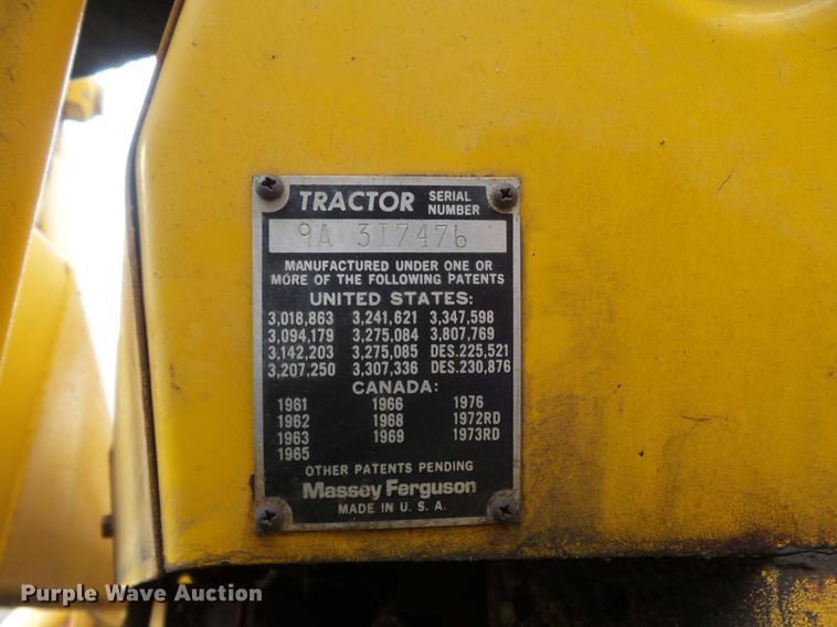 image for item DB6340 1979 Massey-Ferguson 30B backhoe