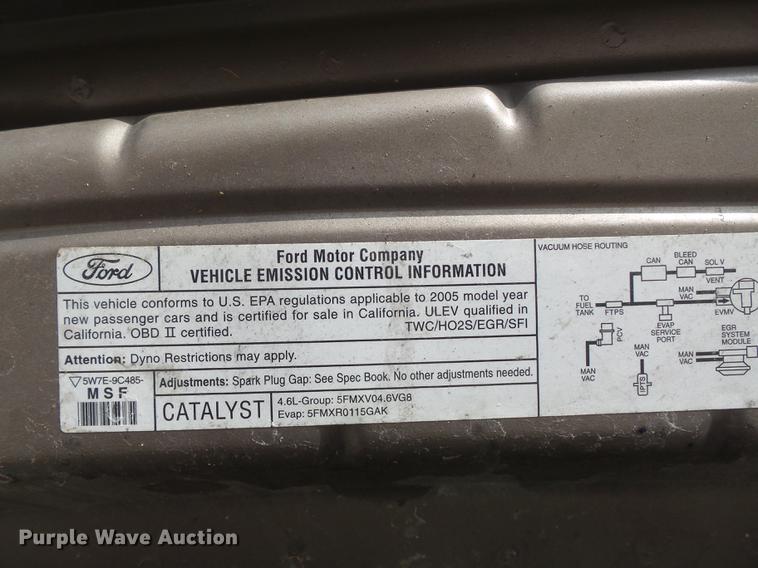 image for item DB6342 2005 Ford Crown Victoria Police Interceptor