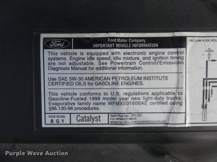 image for item DB6343 1998 Ford F150 pickup truck