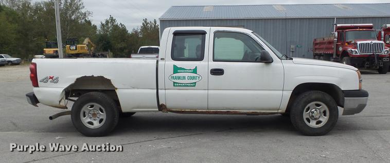 image for item DB6375 2003 Chevrolet Silverado 1500 Ext. Cab pickup truck