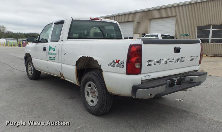 image for item DB6375 2003 Chevrolet Silverado 1500 Ext. Cab pickup truck