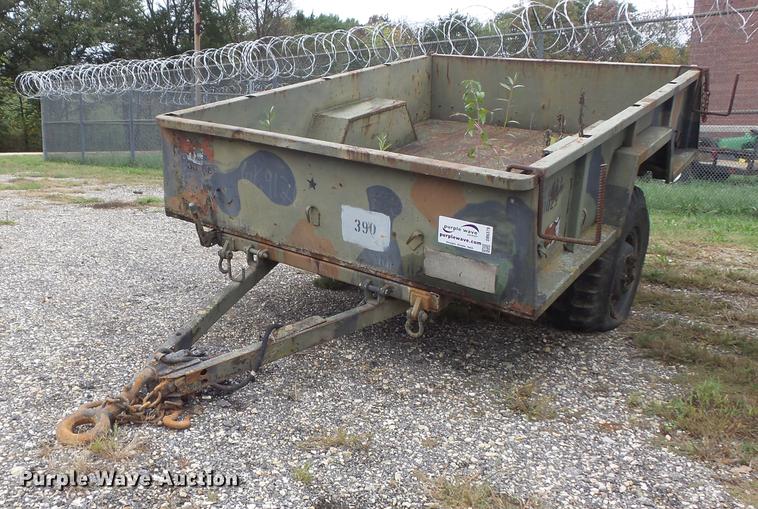 image for item DB6379 1965 military utility trailer