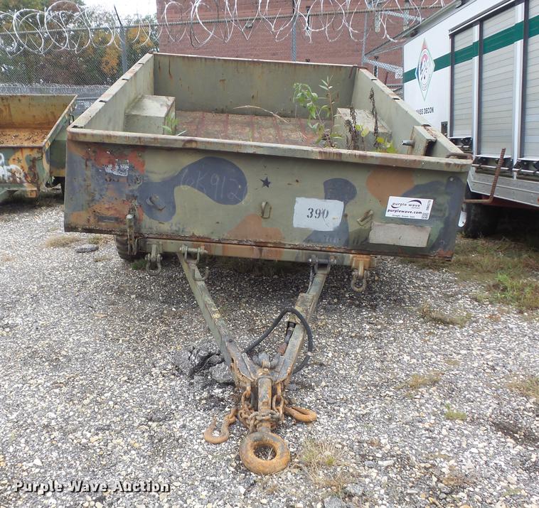 image for item DB6379 1965 military utility trailer
