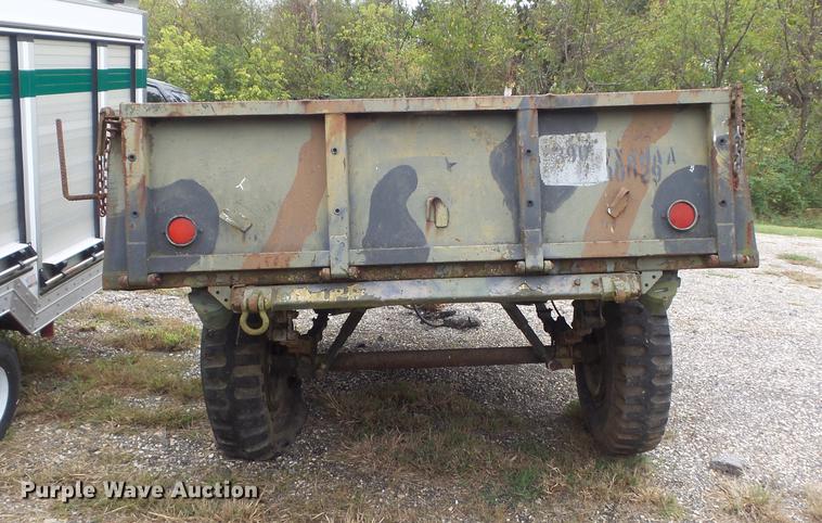 image for item DB6379 1965 military utility trailer