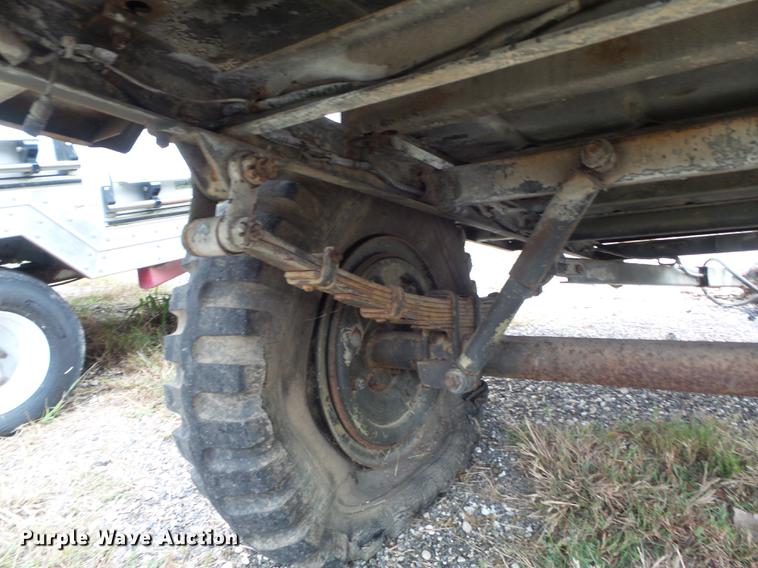 image for item DB6379 1965 military utility trailer