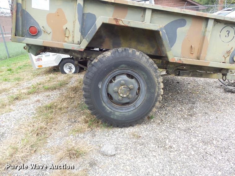 image for item DB6379 1965 military utility trailer