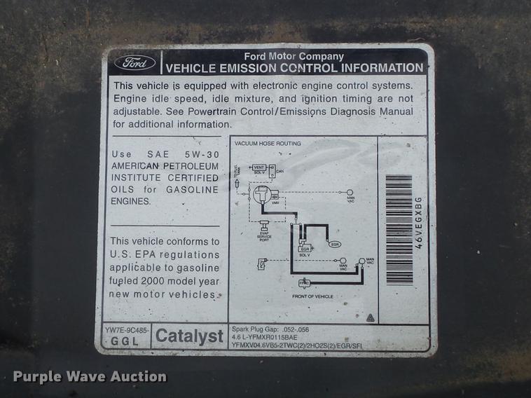 image for item DB6381 2000 Ford Crown Victoria Police Interceptor