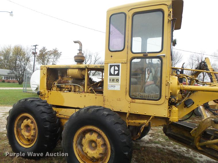 image for item DB7347 Caterpillar 120 rigid frame motor grader