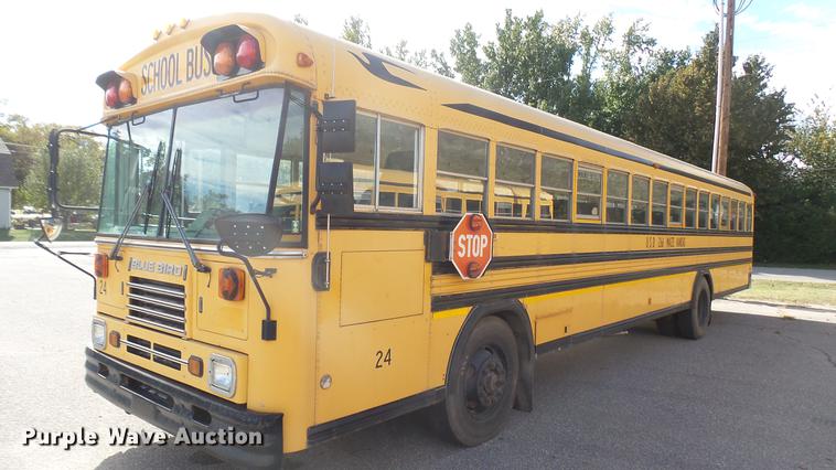 image for item DC1843 2000 Blue Bird TC2000 school bus