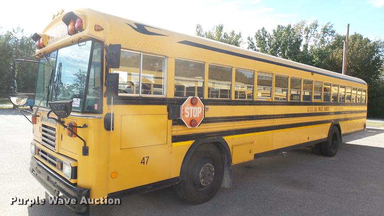 image for item DC1844 1998 Blue Bird TC2000 school bus
