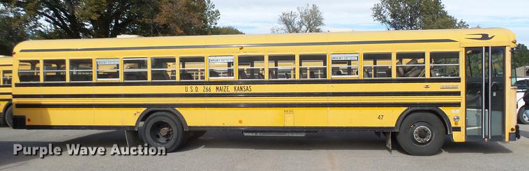 image for item DC1844 1998 Blue Bird TC2000 school bus