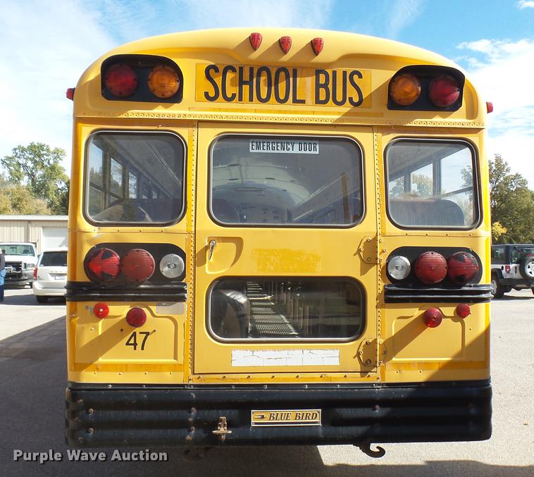image for item DC1844 1998 Blue Bird TC2000 school bus