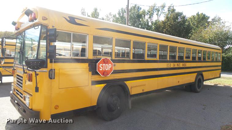 image for item DC1845 2000 Blue Bird TC2000 school bus
