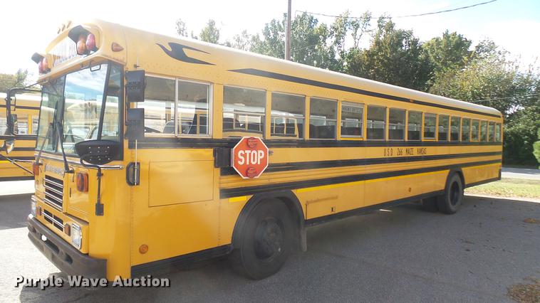 image for item DC1845 2000 Blue Bird TC2000 school bus