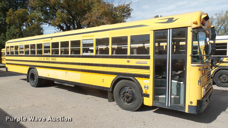 image for item DC1846 1999 Blue Bird TC2000 school bus