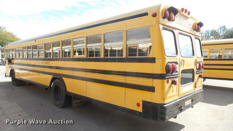 image for item DC1846 1999 Blue Bird TC2000 school bus