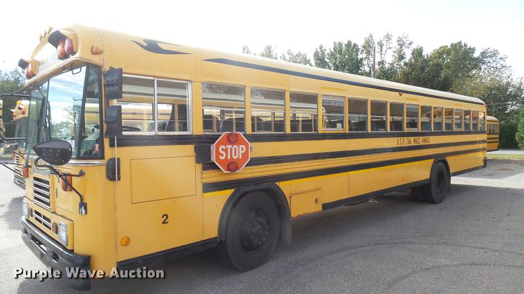image for item DC1846 1999 Blue Bird TC2000 school bus
