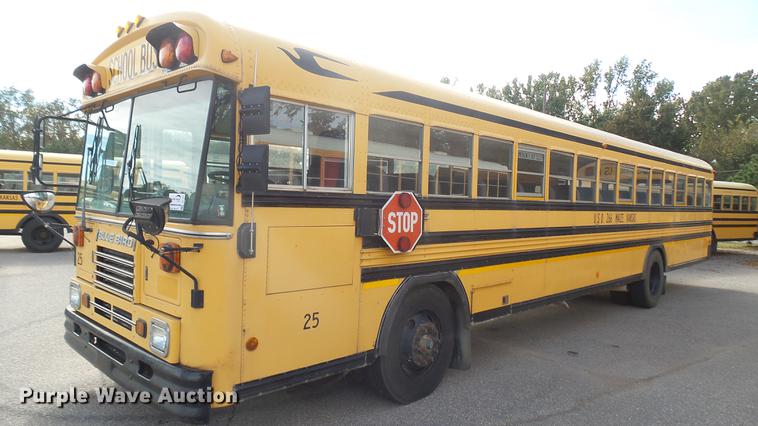 image for item DC1847 2000 Blue Bird TC2000 school bus